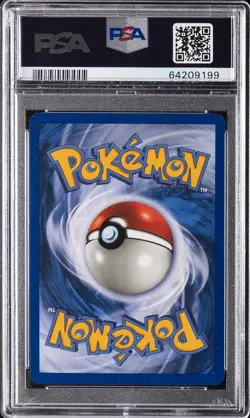2003 POKEMON SKYRIDGE #100 SNORLAX-REVERSE FOIL PSA 7 - Image 2