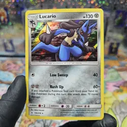 Lucario 126/214 - Holo Rare - Pokemon Unbroken Bonds - Image 1
