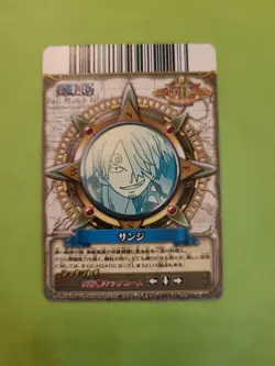LP Sanji Strawhat R Foil One Piece OnePy Berry Match C402-w Bandai Tcg Ccg Japan - Image 2