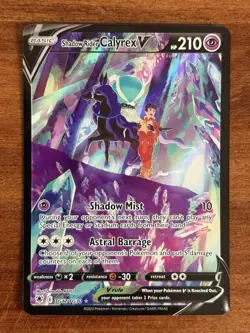 Shadow Rider Calyrex V TG17/TG30 Swsh10: Astral Radiance - Pokemon TCG NM - Image 1