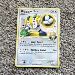 Pokemon Regigigas FB Supreme Victors 2009 Basic HP100 Rare Card No. 9/147 - Image 1