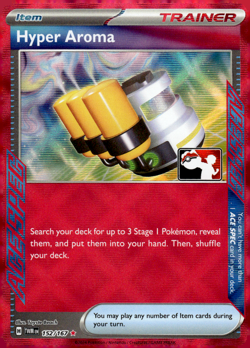 Hyper Aroma Holo ACE SPEC Rare Prize Pack Series Cards 152/167 NM - Image 1