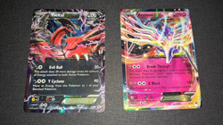 Pokemon TCG Xerneas Yveltal EX XY07 XY08 Holo promo - Image 1