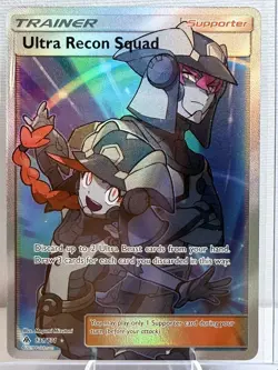 Ultra Recon Squad - 131/131 - Pokemon Forbidden Light Sun Moon Full Art Card NM - Image 1