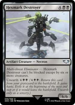 ~ Hexmark Destroyer ~ NM ~ UB: Warhammer 40K ~ MTG ~ - Image 1