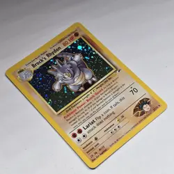 Near Mint | Brock's Rhydon 2/132 | Gym Heroes 2000 | Holo Rare | Pokemon Card - Image 4