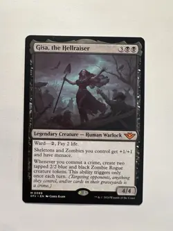 Gisa, the Hellraiser - MTG Outlaws of Thunder Junction - NM - Image 1