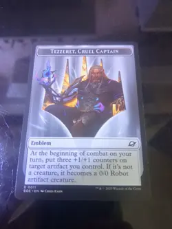 Tezzeret, Cruel Captain TOKEN - Edge of Eternities - MTG Magic the Gathering - Image 1