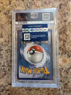 2021 POKEMON SWORD & SHIELD EVOLVING SKIES SECRET FULL ART/LEAFEON VMAX PSA 10 - Image 2