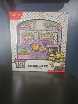 Pokemon TCG: Scarlet & Violet-151 Alakazam ex Collection Booster Box 820650855269 - Image 1