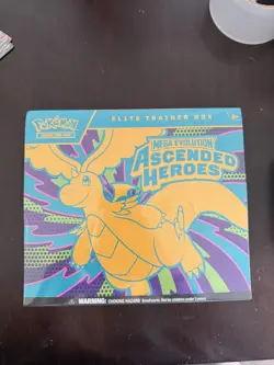 Pokemon TCG Ascended Heroes ETB Elite Trainer Box New Sealed - Image 1