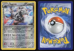 Aggron 59/101 Reverse Holo Rare Plasma Blast Pokemon LP - Image 3