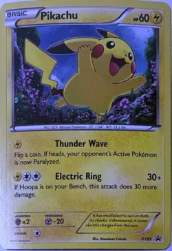 Pikachu (Collector Chest) XY89 Holo P XY Promo Pokemon NM - Image 1