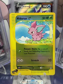 Nidoran M - Aquapolis - 96/147 - Reverse Holo - WOTC - Pokemon TCG - LP - Image 2