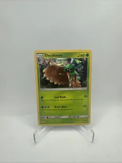 Pokemon DECIDUEYE 11/149 - Sun & Moon RARE Rev Holo - MINT Cracked Ice Holo - Image 1