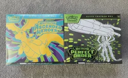 Pokemon Ascended Heroes ETB & Perfect Order ETB new sealed. - Image 1