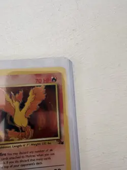 Pokemon TCG English NM/LP Moltres 12/62 Fossil Holo Rare Vintage WOTC - Image 4