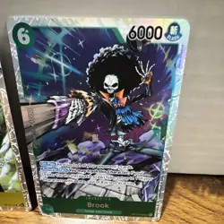 Bandai One Piece Card Game OP15 Character Card Lot 2x Roronoa Zoro Brook - Image 3