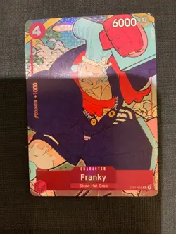 One Piece TCG - Franky English 1st Anniversary ST01-010 NM - Image 1