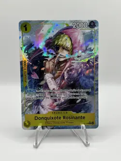 One Piece CCG Donquixote Rosinante OP12-108 Alt Art - English - PACK FRESH MINT - Image 1