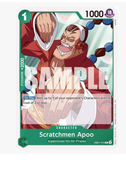 Scratchmen Apoo (Reprint) EB01-015 R One Piece - Image 1