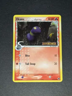 Ekans (Delta Species) 47/101 Dragon Frontiers Reverse Holo Pokemon Card - Image 1