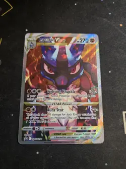 Lucario VSTAR SWSH291 SWSH: Sword & Shield Promo Cards Holo NM - Image 1