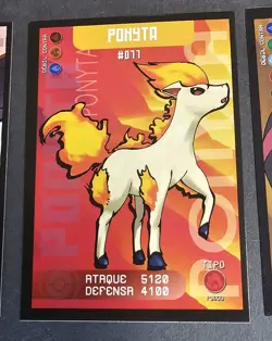 PONYTA - POKEMON TCG POKEDEX EDITION FOIL CARD - Image 1