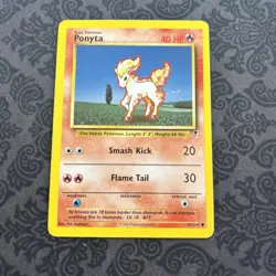 Ponyta 87/110 Common Legendary Collection Pokemon Card - Image 1