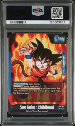 2025 DRAGON BALL SUPER CARD GAME FUSION WORLD #FB06-025 GOKU Alt Art - PSA 10 - Image 2