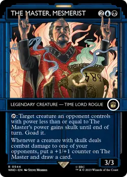The Master, Mesmerist (Showcase 544) FOIL Doctor Who NM Rare CARD ABUGames - Image 1