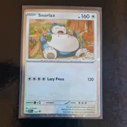 Snorlax SVP122 Cosmos Holo Twilight Masquerade Blister Promo Pokemon TCG Card - Image 1