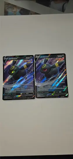 Pokemon TCG Umbreon V SWSH203 SWSH: Sword & Shield Promo Cards Holo NM lot of 2 - Image 1