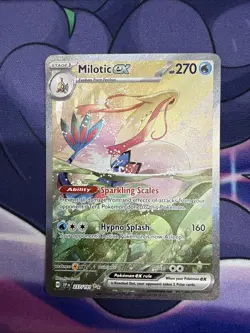 Pokemon TCG Milotic EX Special Illustration Rare Card 237/191 Surging Sparks NM - Image 1
