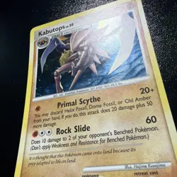 Kabutops Lv. 59 4/99 Platinum Arceus Holo Rare Pokemon Trading Card Game 2009 NM - Image 4