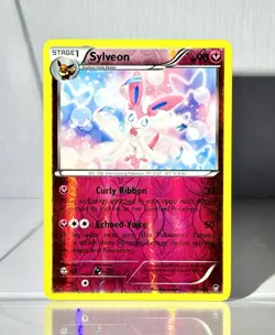 Sylveon 72/111 Holo Rare XY Furious Fists Pokemon Card TCG - Image 1