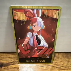 Bandai: One Piece CCG Don!! Card - Uta - Full Art Foil - Standard Size - Image 1
