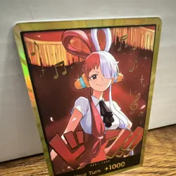 Bandai: One Piece CCG Don!! Card - Uta - Full Art Foil - Standard Size - Image 2