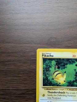 LP Pikachu 27 WOTC Black Star Promo Series Nintendo Pokemon Card - Image 2