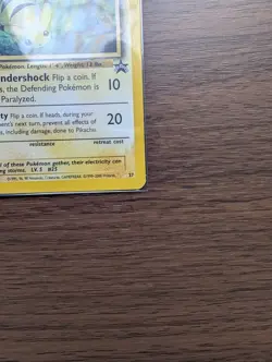 LP Pikachu 27 WOTC Black Star Promo Series Nintendo Pokemon Card - Image 5