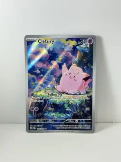 Clefairy 094/088 IR Full Art Pokemon Card – Near Mint/Mint – Pack Fresh – SV Set - Image 2