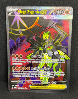 Mega Zygarde ex 104/088 Secret Rare Full Art - NM Perfect Order Pokemon Card TCG - Image 1