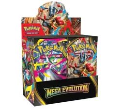 Pokemon TCG: Mega Evolution Factory Sealed Enhanced Booster Box - Image 1