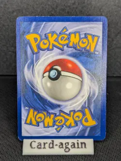 Pokemon TCG Vaporeon Holo Rare Card 12/64 Jungle No Symbol Error, LP Condition - Image 2