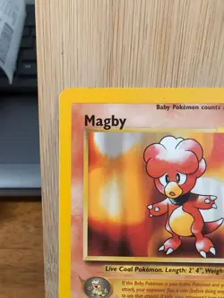 Magby 23/111 - Neo Genesis - Rare Non Holo - 2000 Pokemon LP - Image 2