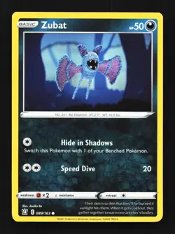 Zubat 089/163 Battle Styles English Pokemon Card TCG - Image 1