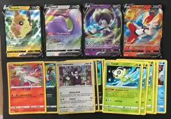 17 X Shining Fates Pokemon Cards Bundle 4 V Ditto Cinderace Indeedee Morpeko - Image 1