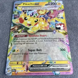 Pikachu ex 057/191 Prize Pack Series Cards Holo *read description * - Image 4