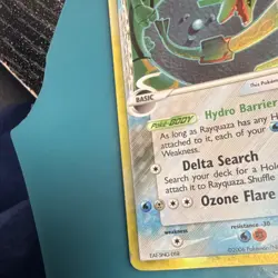 Rayquaza 16/110 EX Holon Phantoms Delta Species Holo Rare Pokemon Card 2006 - Image 5