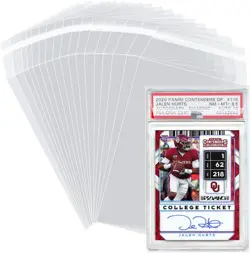 Sleeves for PSA Graded Slabs Ultra Protection The Card Clear - Image 1